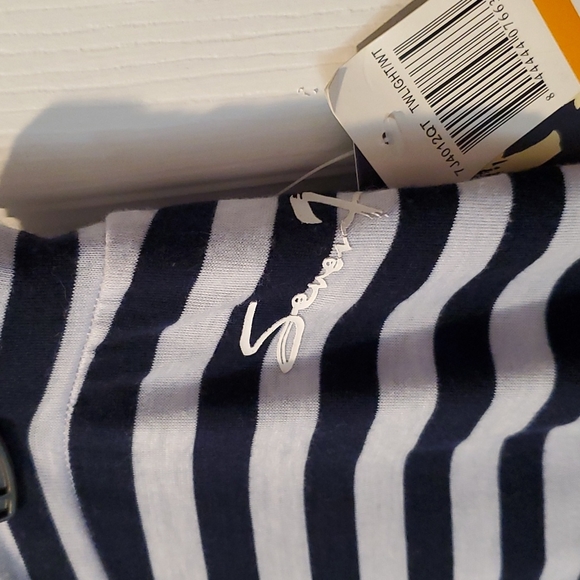 Black and gray striped cotton skirt - Picture 1 of 6